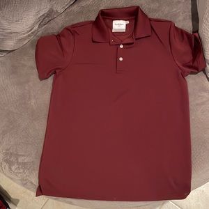 Medium Men’s Goodfellow polo- maroon.